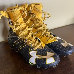 UA football cleats size 5.5Y